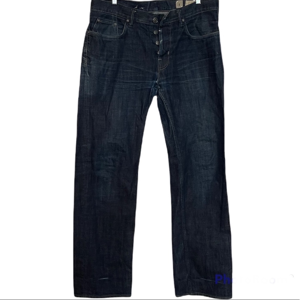 All Saints Spiritualfields Men’s Straight Leg Jeans Size 34